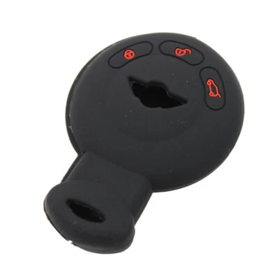 Silicone Remote Key Fob Shell Cover Fit For Mini Cooper Clubman Countryman Foto 1 de 4