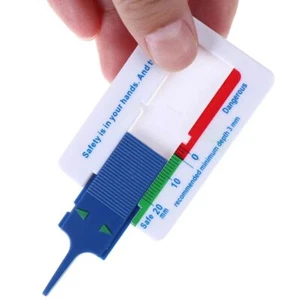 10pcs High Precision Car Tyre Tire Tread Depth Gauge Motorcycle - Picture 1 of 16