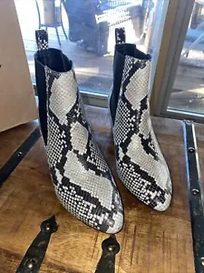 Matisse ~ Morgan Snake Embossed Leather Boot - Picture 1 of 11