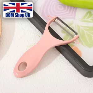 Ergonomic Ceramic Peeler Smooth Cutting for - Fruits & Vegetables - UK Seller - Picture 1 of 5