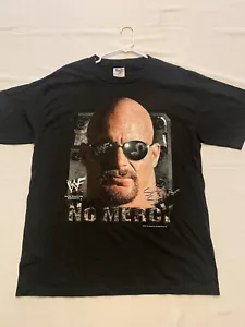WWF WWE VINTAGE STONE COLD STEVE AUSTIN Adult Large NO MERCY 1999 New W/ Tags - Picture 1 of 12