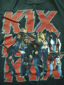 In Concert Live Vintage Kix Band Shirt Short Sleeve Black Unisex S-234XL AC667 - Picture 1 of 5