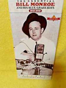 ESSENTIAL BILL MONROE & HIS BLUEGRASS BOYS 1945-1949 - 2 DISC LONG BOX SET CD - Picture 1 of 6