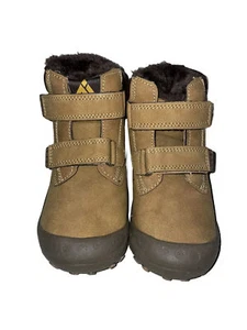 Mishansha Toddler Boy 26 US 9-9.5 Faux Fur Lined Hiking Boots - Picture 1 of 6