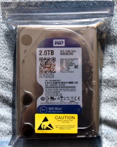 Brand New Sealed Western Digital WD20EZRZ 2TB SATA HDD - Picture 1 of 8