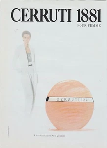 Publicité papier - advertising paper - 1881 de Nino Cerruti - Picture 1 of 1