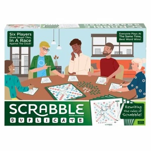 SCRABBLE DUPLICATE BOARD GAME BRAND NEW & SEALED - Picture 1 of 1
