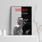 Nate Diaz UFC printed poster, scarface, the world is yours