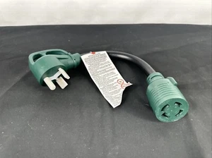 Cable adaptador interruptor de transferencia generador RV TT30P macho a L1430R hembra 30A - Imagen 1 de 3