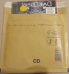 Luftpolster Versandtaschen Grösse  CD Braun Gold 200 Stk - Bild 1 von 3