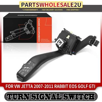 Turn Signal Switch for Volkswagen Jetta 2007-2010 Rabbit 2007-2009 Eos GTI Golf - Image 1 of 4