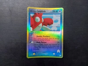 Team Aqua's Corphish 26/95 Uncommon Reverse Holo Ex Team Magma vs. Team Aqua - Picture 1 of 5