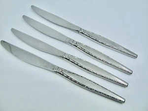 4 Stck. Oneida Community Venetia moderne hohle Abendessen Messer Edelstahl poliert - Bild 1 von 2