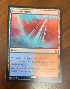 MTG Masters 25 - 1x Cascade Bluffs - NM - Picture 1 of 1