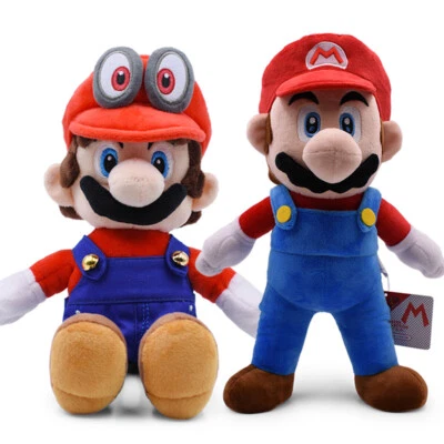 8" 15" Super Mario Bros. Odyssey Cappy Hat Plush Toy Stuffed Doll Gift - Image 1 of 4
