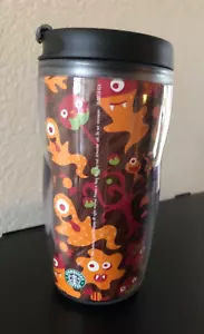 Mini taza Starbucks Halloween Goblins con tapa que brilla en la oscuridad 8 onzas Nuevo de Lote Antiguo - Imagen 1 de 12