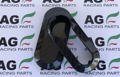 AG RACING PARTS COVER CHIAVE VERO CARBONIO 500/595 FIAT-ABARTH