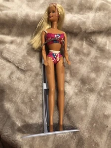 Barbie bambola Hawaii 1999 bionda originale costume da bagno spiaggia occhiali da sole vintage - Foto 1 di 4