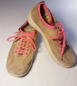 Dansko Elise Women Brown Pink Sneaker Work Shoe Size 9 US EUR 39 Pre Owned  - Picture 1 of 5