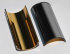 2) NEW NdYAG Laser Flashlamp Reflectors, Gold, 2.88" x 1.12" Flash-Lamp Nd YAG