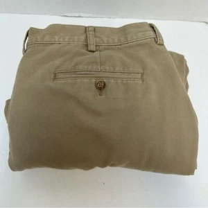 L.L. Pantaloni cotone kaki foderati in flanella a quadri di bufalo Bean Natural Fit taglia 40 - Foto 1 di 7