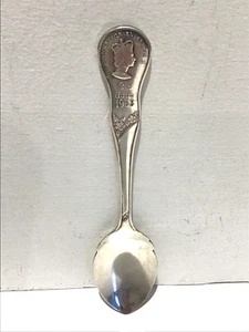 Vintage 1953 Elizabeth ll Coronation Silver Plated Spoon - Picture 1 of 4