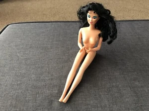 Vintage 1986 Barbie and The Rockers Dana Doll - Real Dancing Action Nude Blue - Picture 1 of 7