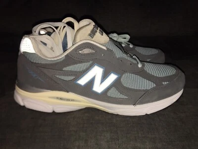 Kith x New Balance Fieg Made In USA 990V3 Steel Blue M990KS3 Mens Size 11.5 D - Image 1 of 4