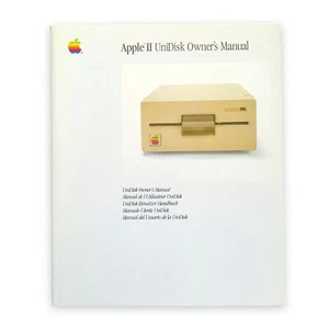 Apple II UniDisk Bedienungsanleitung Vintage 1985 - Bild 1 von 6