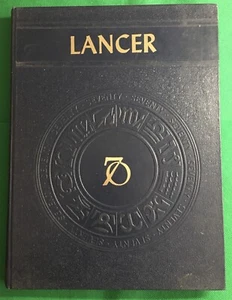 Anuario de escuela secundaria Clarence M. Kimball 1970 Royal Oak Michigan MI “The Lancer” - Imagen 1 de 3