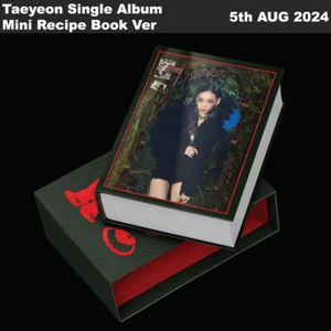 Taeyeon Heaven Single Album Mini Recipe Book Ver QRCard+Photobook+Etc+Tracking# - Picture 1 of 5