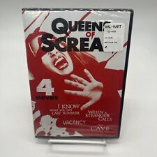 QUEENS OF SCREAM: 4 MOVIES (DVD) BRAND NEW- RATINGS R & PG-13 -HORROR- CHEAP!
