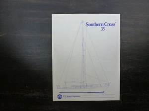 Southern Cross 35 original factory sailboat brochure - Picture 1 of 3