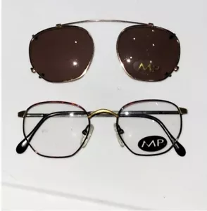 Nuovo! Montatura occhiali vintage MP e clip da sole personalizzata - Foto 1 di 5