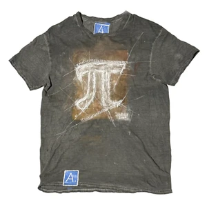 PI SYMBOL HANDPAINTED T-SHIRT - Picture 1 of 1