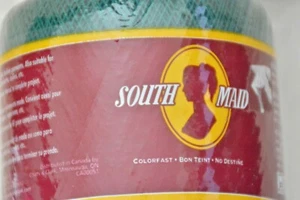 Waldgrün Häkelgarn ~ Farbe 449 ~ Größe 10 ~ D-54 / 350 Yard / South Maid - Bild 1 von 4