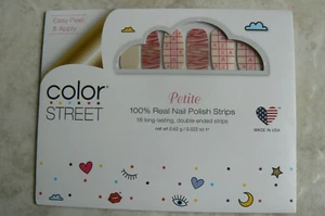 NEW Color Street LITTLE KISSES,petite 100% Real Nail Polish Strips 16 pc - Picture 1 of 3