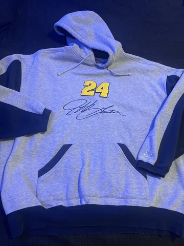 Vintage Chase Authentication Jeff Gordon Hoodie Sweatshirt# 24 NASCAR XL Cover