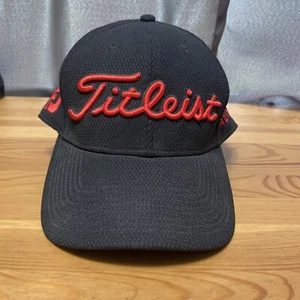 Titleist Golf Tour Performance Golfmütze FARBE: Schwarz/Rot Gr. L/XL FJ Logo Pro - Bild 1 von 5