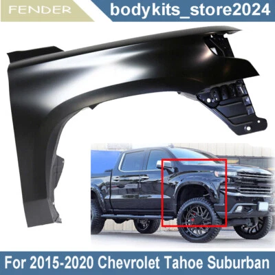 New Front Passenger Side Fender For 2015 2016 2017-2020 Chevrolet Tahoe Suburban Foto 1 de 4
