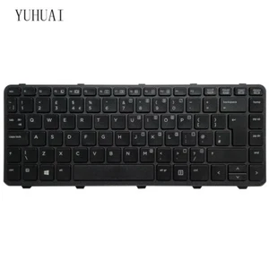 Original New HP ProBook 430 G1 UK black Keyboard - Picture 1 of 4