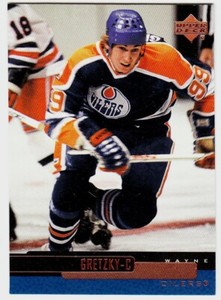 1999-00 UPPER DECK #1 WAYNE GRETZKY Edmonton Oilers Hockey Card
