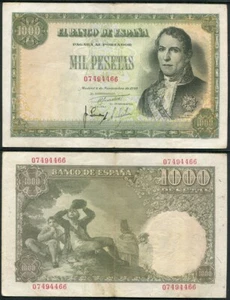 España 1000 pesetas 1949 MBC/VF - Picture 1 of 1