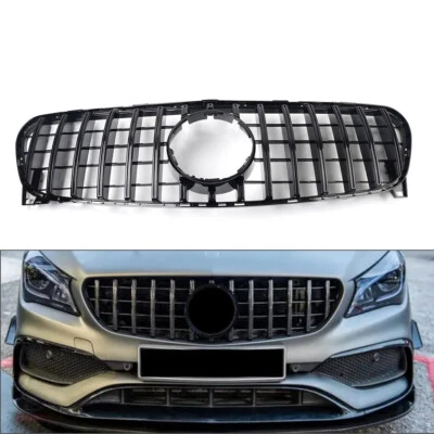 GTR Style Front Bumper Grille For Mercedes Benz GLA Class X156 GLA200 2017-2020 Foto 1 de 4