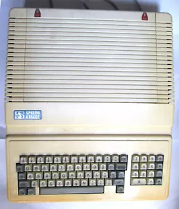 Vintage SPRING Apple II Clone Computer w/ Floppy Diskette Drive 360K Motherboard - Bild 1 von 14