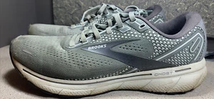 Brooks Ghost 14 Grey Alloy/Oyster Sneaker für Herren - Größe 10,5 D - Laufschuhe - Bild 1 von 18