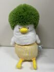 Belle poupée peluche poulet | 40 cm de haut poussin cheveux verts herbe - cadeau enfant