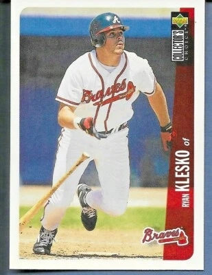 1996 Upper Deck Collector's Choice #460 Ryan Klesko  Atlanta Braves - Image 1 of 2