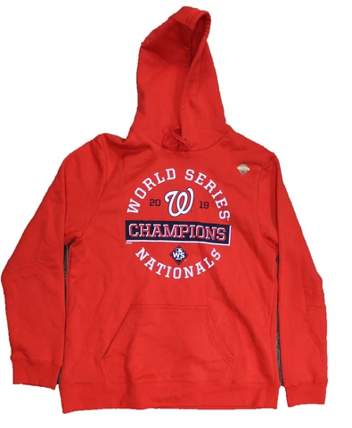 2019 World Series Championship Nationals Sweater Mens Large Red 1 Count Cover