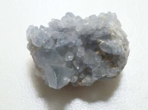 Lot of 2 CELESTITE GEODES! SKY BLUE CRYSTALS 1lb 8oz - Picture 1 of 3